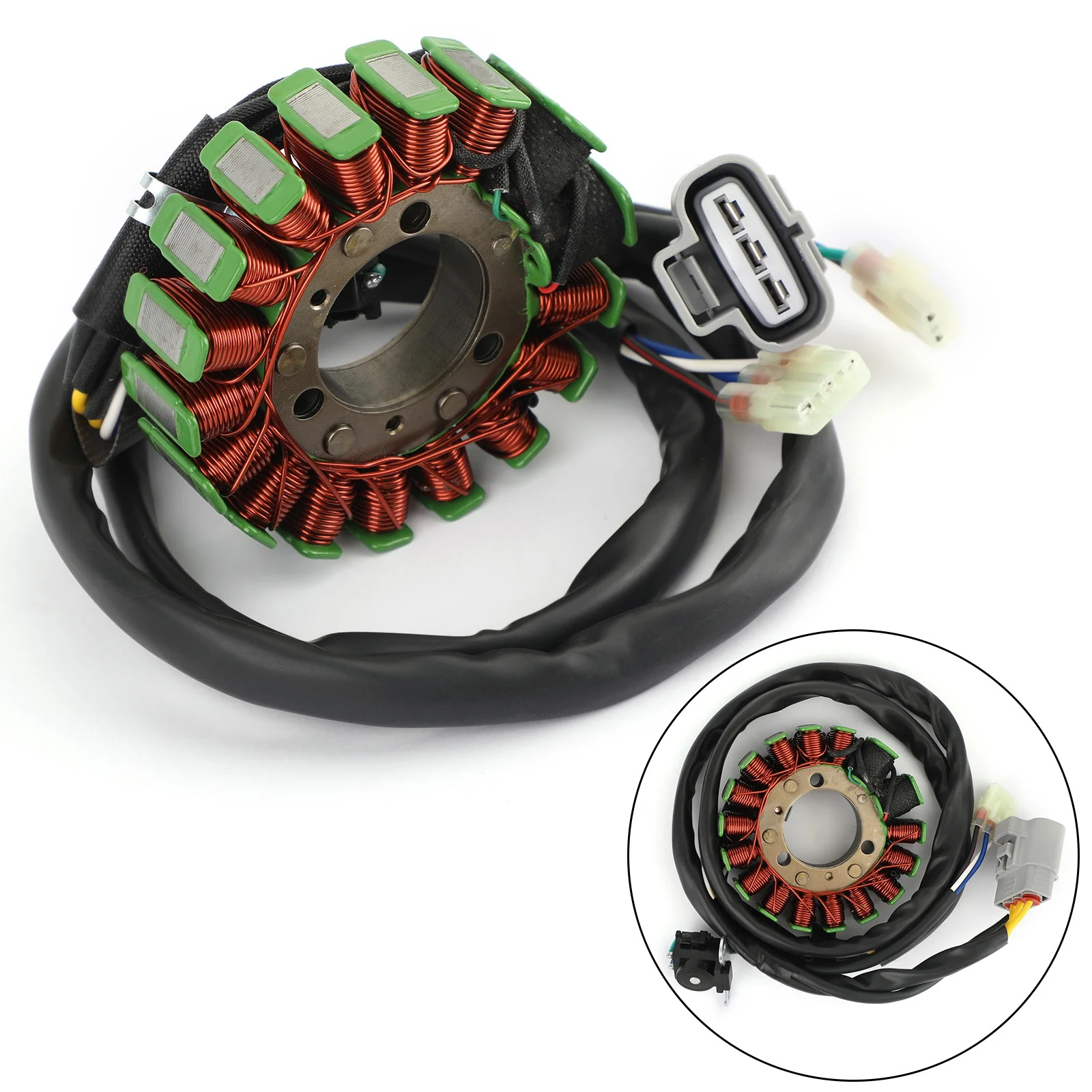 

Areyourshop STATOR GENERATOR ALTERNATOR Fit for Honda TRX450 TRX 450 X Sportrax 2004 2005 M31120-HP1-003 Motorcycle Parts