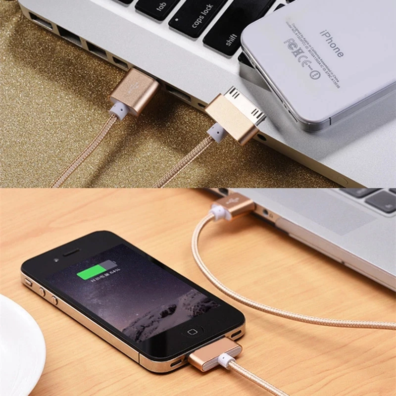 รูปสินค้า สายชาร์จ USB คุณภาพสูง สำหรับ iPhone และ iPad