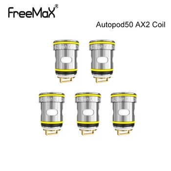 

5pcs/lot Freemax Autopod50 AX2 Mesh Coil 0.25ohm / 0.5ohm Evaporator coil head for Autopod50 Mod Pod Kit Vape Vaporizer