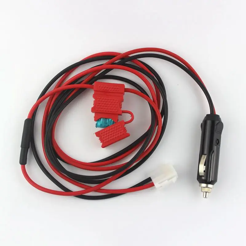 Radio Power Cord 12V DC Power Cord Cable Cigarette lighter for Kenwood TM-241/261/281 for YAESU ICOM FT-8800R/8900R Mobile Radio Ham J6323A