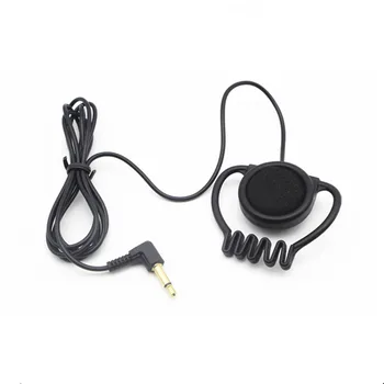 

Linhuipad Touring Single-Side headsets Single Earhook Helmet 3.5mm MONO Earphones cord 1.2M
