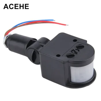 

Motion Sensor Switch AC 220V LED PIR Infrared Motion 140 Degree Rotating Switch Sensor Detector For Wall Light Lamp