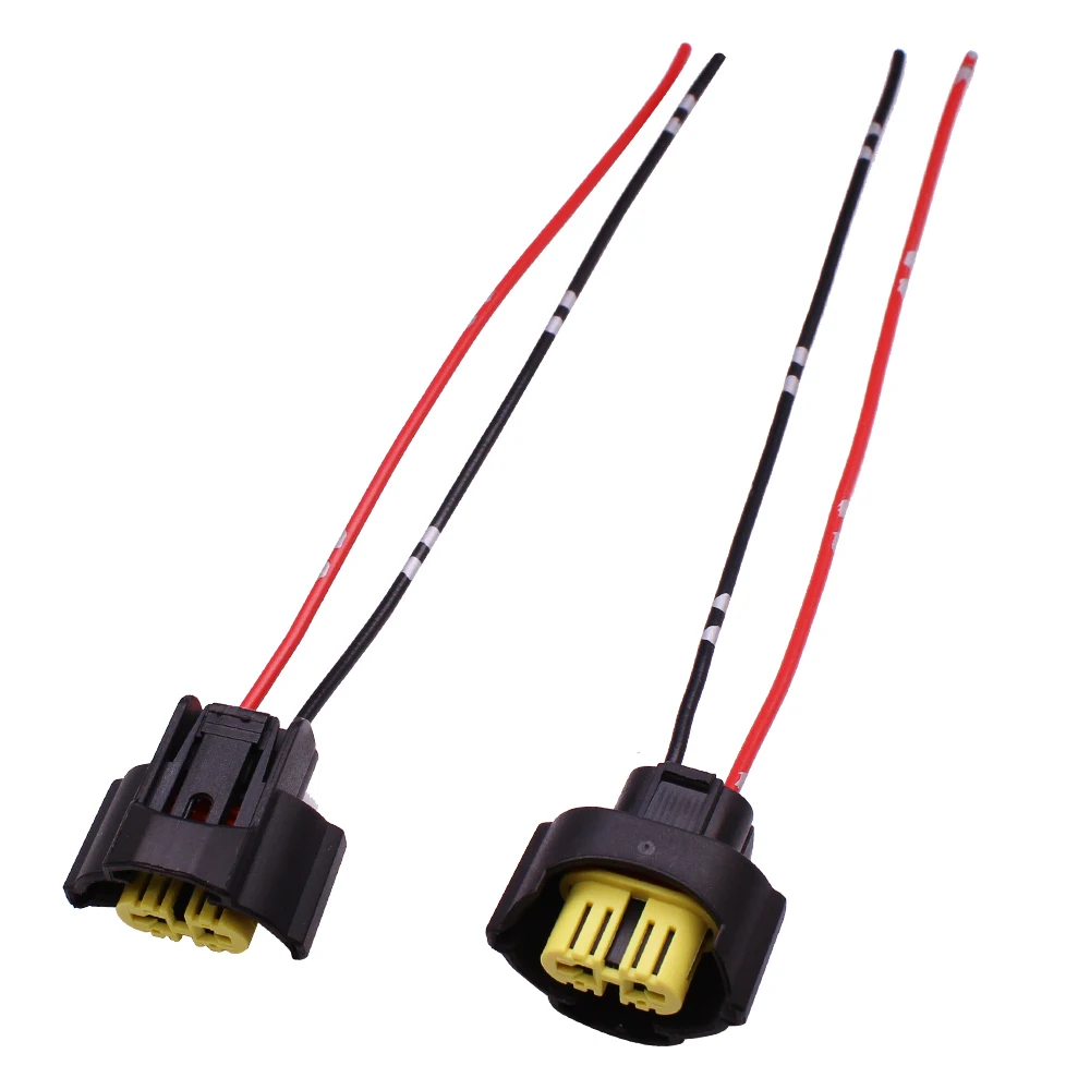 YUNPICAR H11 H8 H9 881 880 женские адаптеры розетки электросети провода косички для фар или противотуманные светильники модифицированные