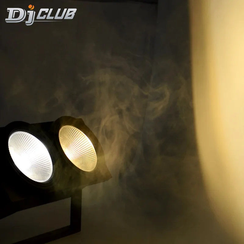 Led 2X100W Cob Dj Wash Par ОСВЕЩЕНИЕ супер яркое светодиодное сценическое освещение|Эффект