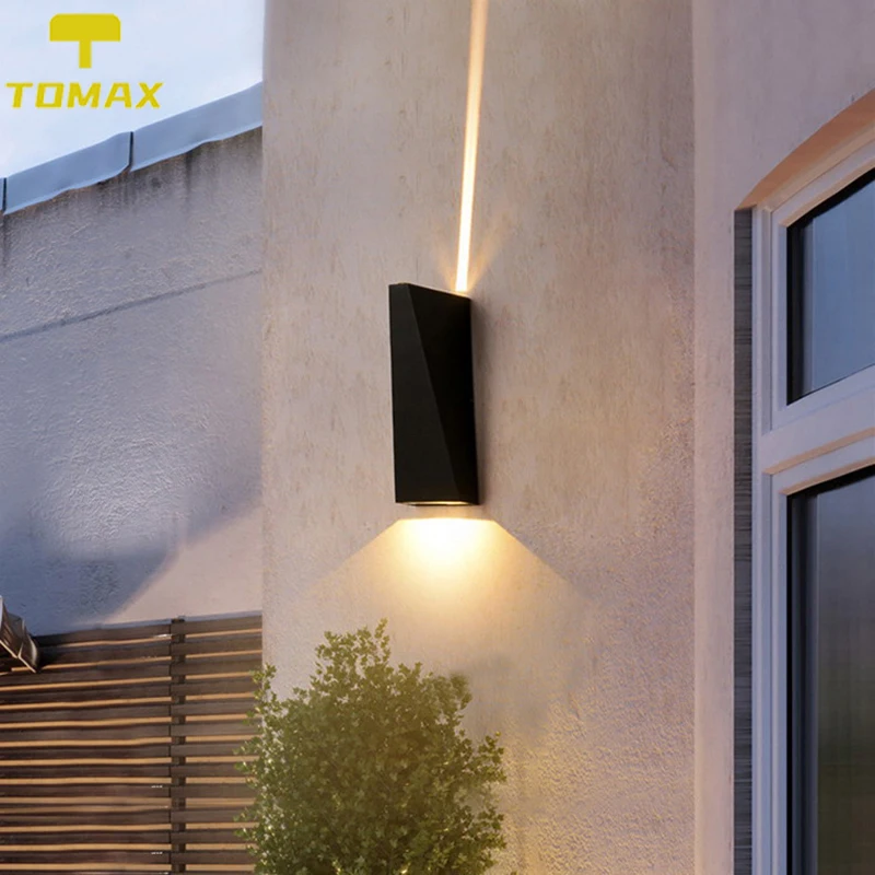 

High-end LED Outdoor Waterproof Wall Light Indoor Bedside Exterior Wall Column Corridor Aisle Lamp