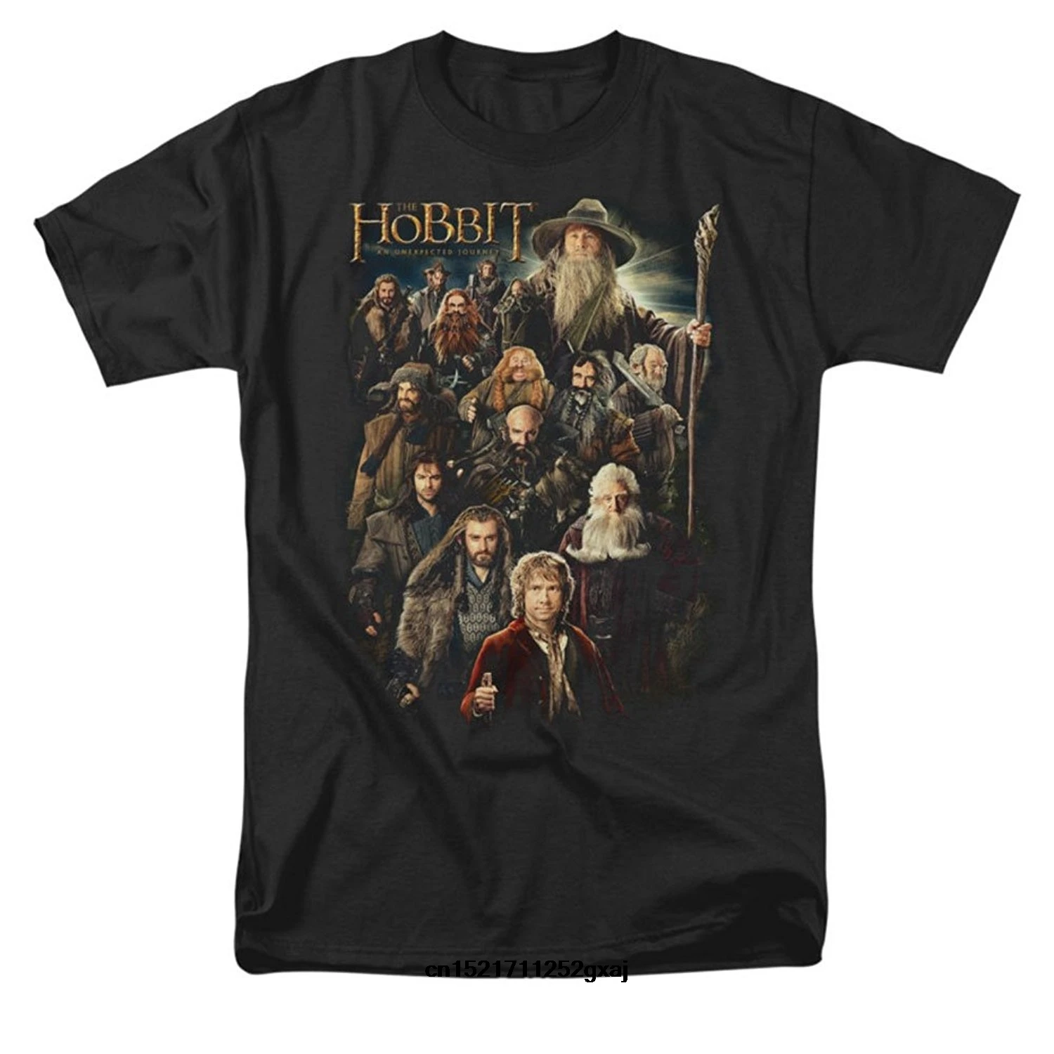 Men T shirt The Hobbit Lord Of Rings Somber Company Movie Adult Tee funny t-shirt novelty tshirt women |
