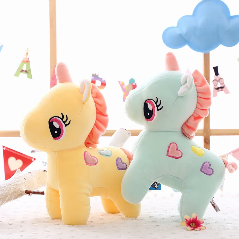 30 см Единорог плюшевая игрушка мягкая кукла аппетит спальная Подушка Детская
