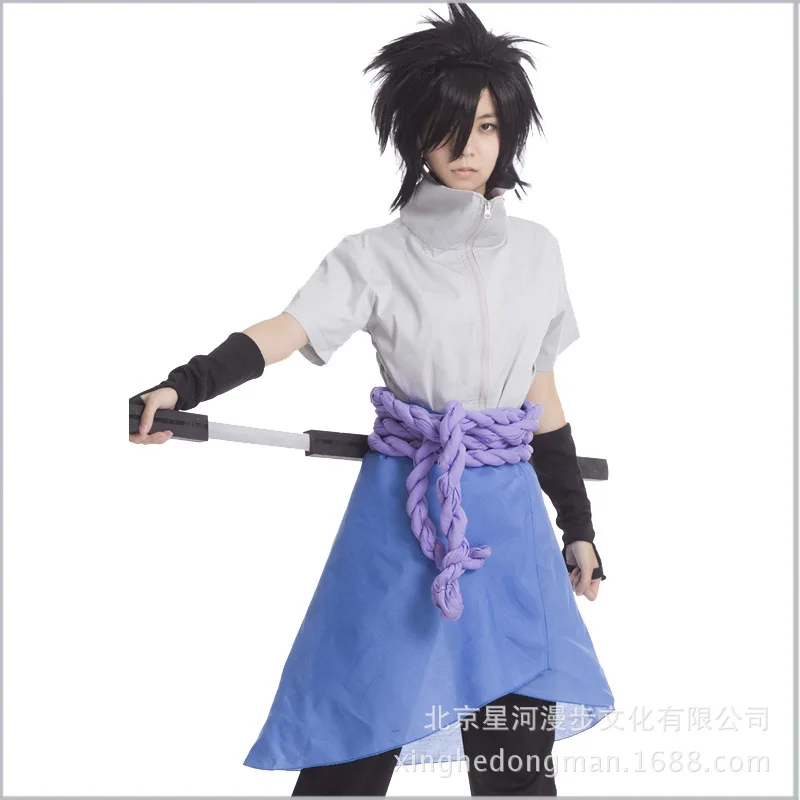 

Naruto Sasuke COS Clothing Sasuke Four Generations Clothes