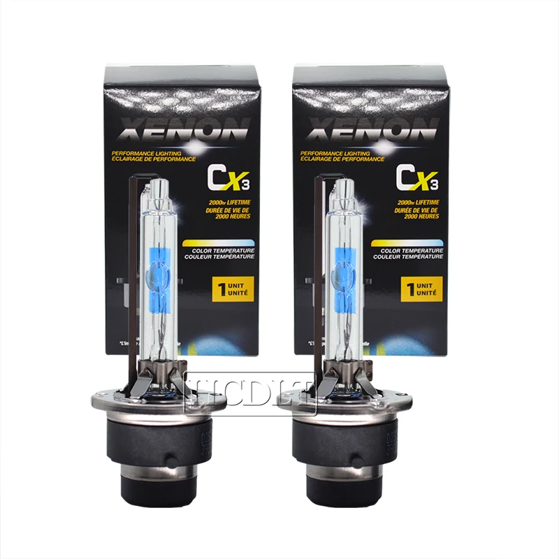 HCDLT 2PCS High Bright Metal Claw 35W 55W D2S Xenon HID Lamp Lights 5500K D4S Car Headlight Bulb D2 D4 For ES350 GS350 RX350 (8)