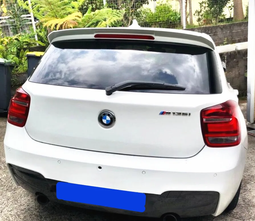 Спойлер для BMW F20 F21 2015 2018 1 серия bmw116i 120i 118i M135i ABS Материал автомобильное заднее