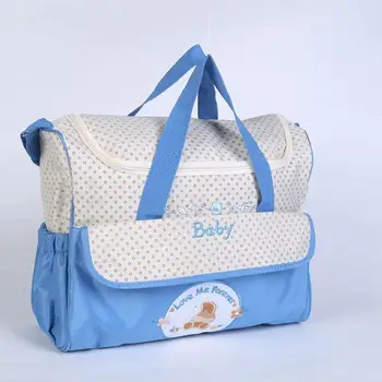 

Large Capacity Pram Bag Portable Mummy Handbag Thickened Baby Stroller Cart B