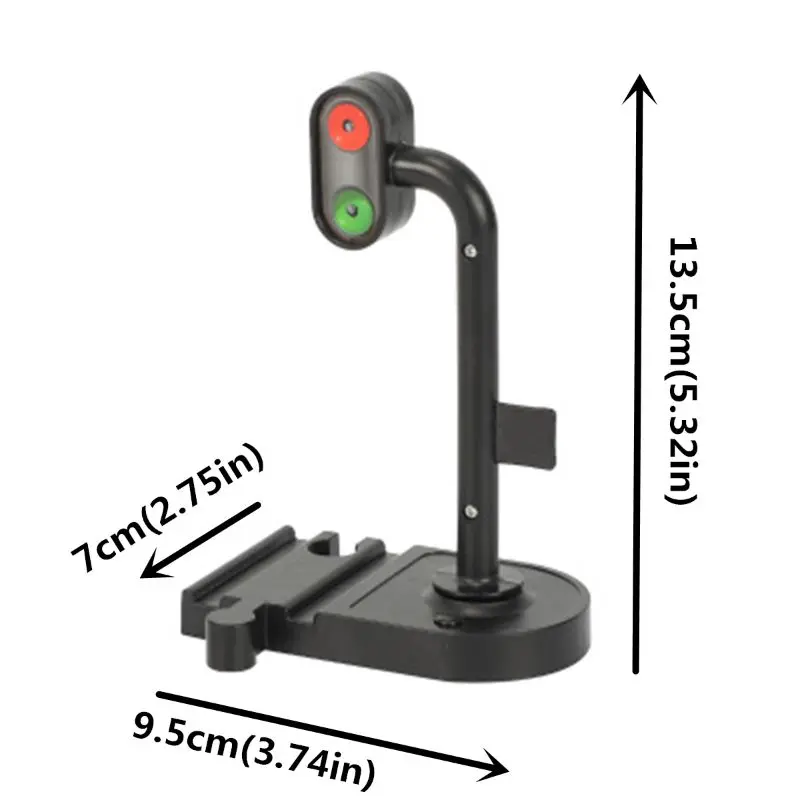 Светильник s сигнальный светильник деревянный трек магнитные аксессуары для поезда совместимы с поездами