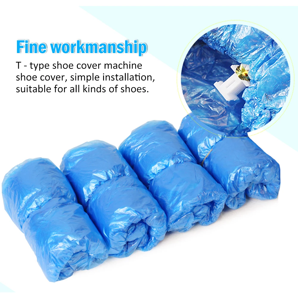 100Pcs Disposable Plastic Thick Outdoor Rainy Day Carpet Cleaning