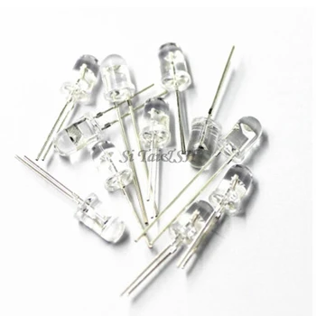 

100pcs LED 5mm 940nm IR Infrared Emitting Round Tube Light diode