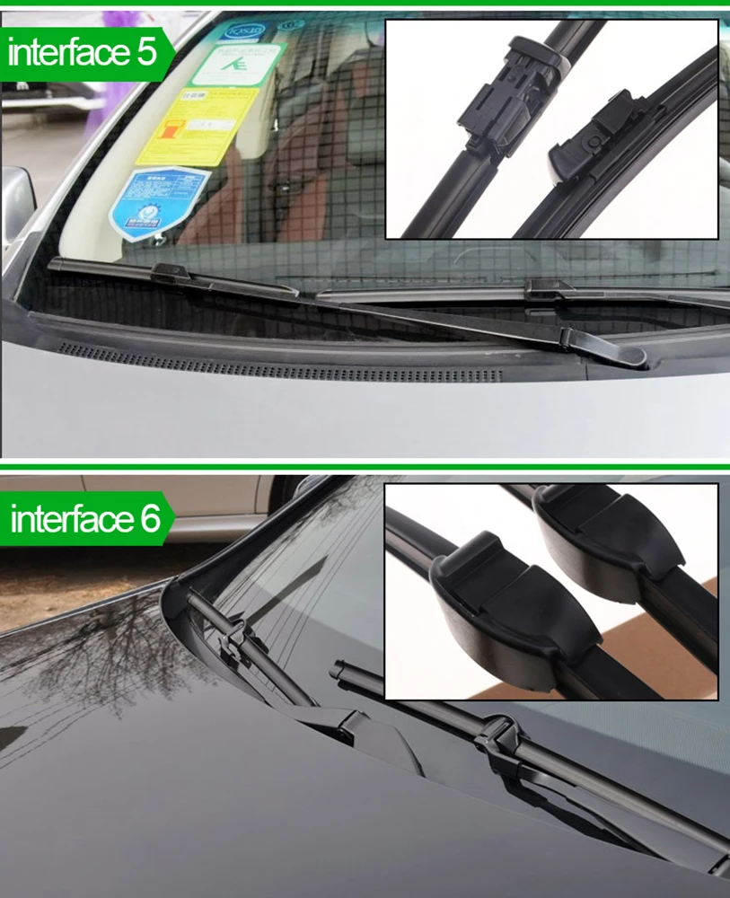 MyHung 2 шт. спереди Дворники для лобового стекла лезвия для Renault Scenic 3/Grand MK3 2009- 2010 2011 2012 2013