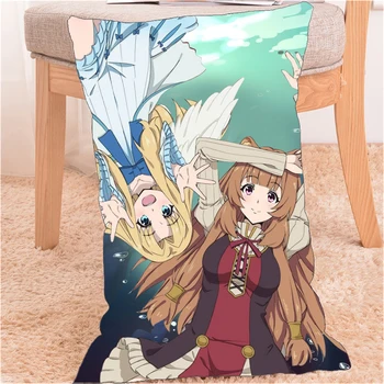 

Anime Dakimakura Pillow Case The Rising of The Shield Hero Rafutaria Cover 60cm Home Decoration Pillowcases Printed