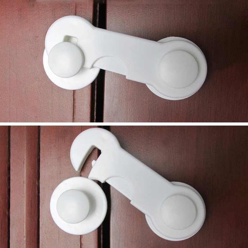 Protector de seguridad para niños, cerradura de seguridad multifunción para cuidado del bebé, armario, puerta, cajón, 3 unids/lote