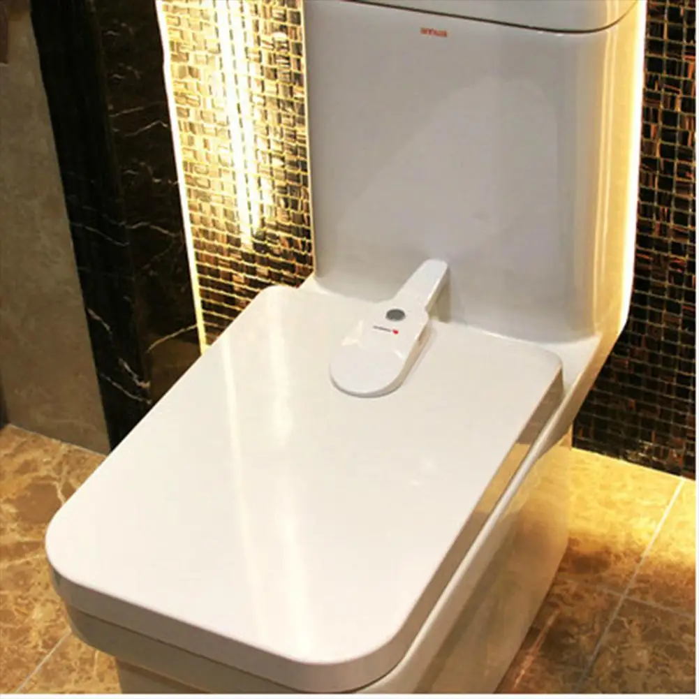 

Baby Proof Children Security Toilet Seat Lid Lock Plastic Bathroom Accessory New
