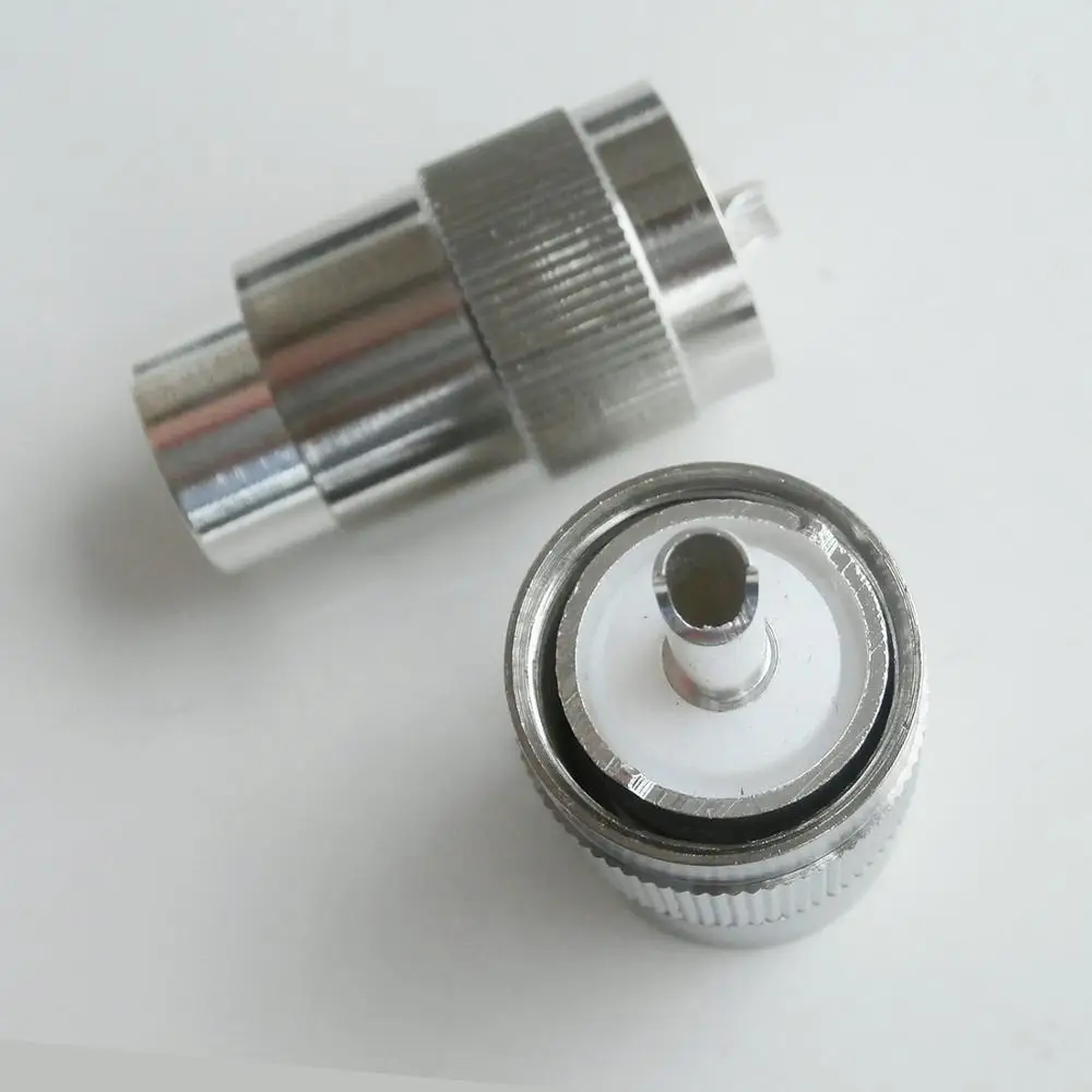 Коннектор для припоя UHF Male PL259 SO239 SO-239 припой с чашей RG8 RG165 RG213 LMR400 7D-FB кабель