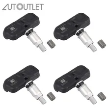 AUTOUTLET 4 шт. 42607-33011 42607-33021 TPMS датчик давления в шинах PMV-107J для Scion Toyota датчик контроля давления в шинах