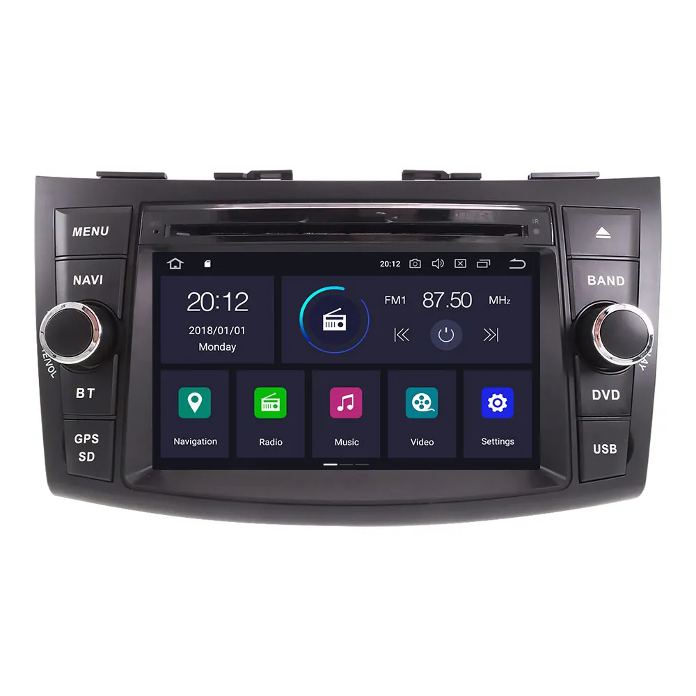 PX6 DSP ips 4+ 64 Android 9,0 Автомобильный gps Navi Радио Аудио стерео для SUZUKI SWIFT 2011- DVD мультимедийный плеер головное устройство карта