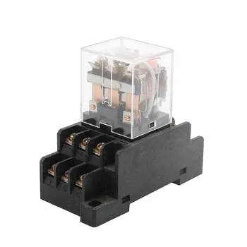 

AC 220V 110V DC 12V 24V HH63P LY3N Mini Relay power relay general purpose relay with Socket Base 11 Pin