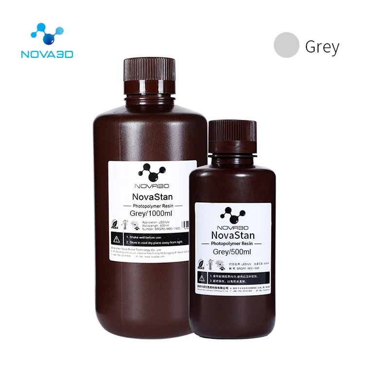 NOVA3D 3D Printer Transparent Color Sensitive Resin 405nm ...