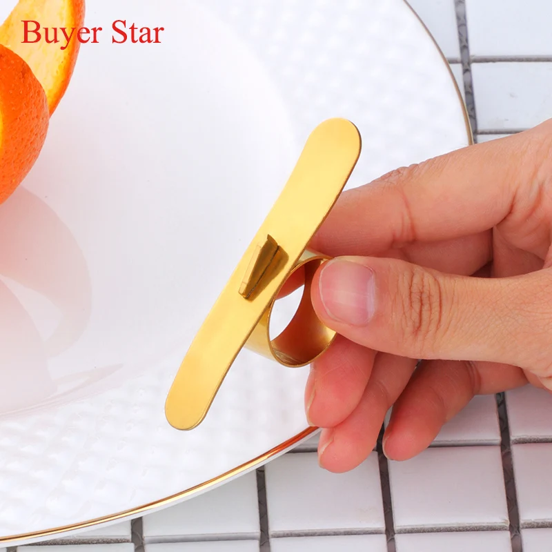 Stainless Steel Orange Peeler Lemon Citrus Fruit Peeler Skin Remover Orange Parer Peeling Handy Fruit Tools Kitchen Accessories