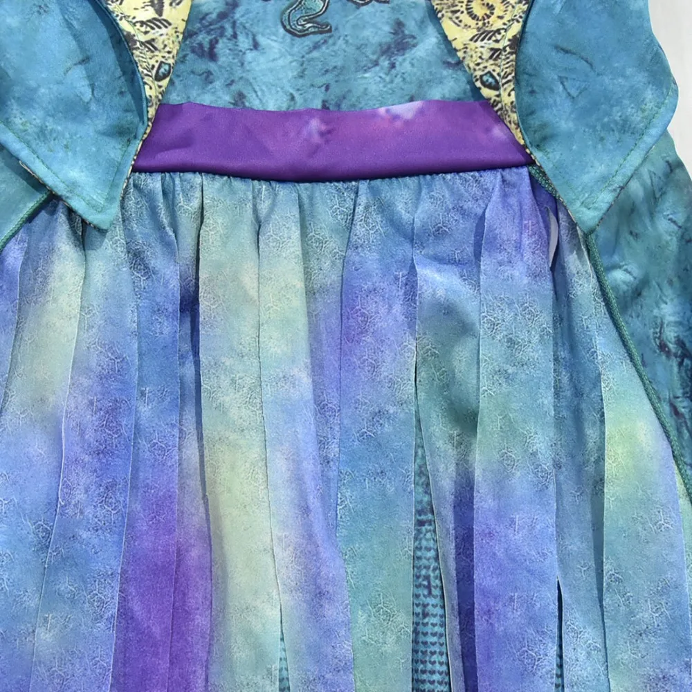 Movie Descendants 3 Cosplay Costume, Gloves And Wig