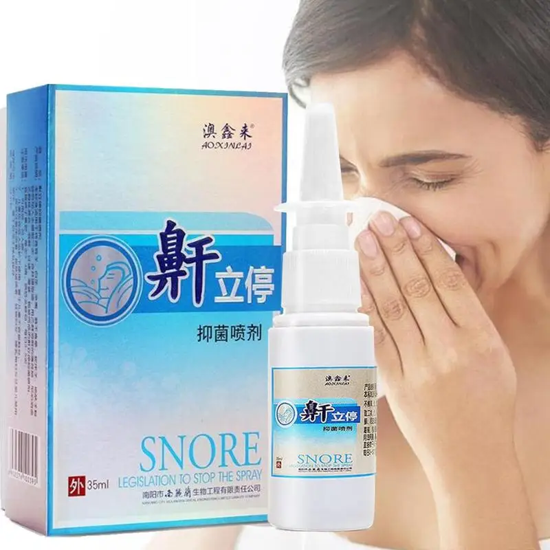 Medical Herb Spray Nasal Sprays Chronic Rhinitis Spray Traditional Chinese Rhinitis Treatment Stop snoring Spray