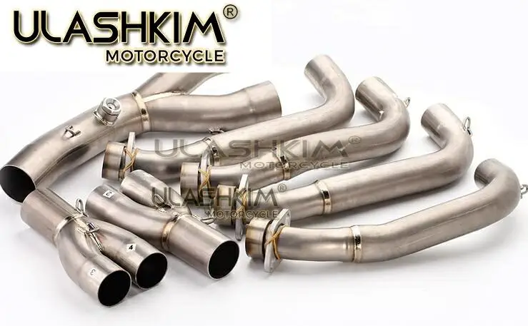 51 мм Средний заполнения Системы для YAMAHA YZF-R6 R6 2008- мотоцикл модифицированный глушитель труба переднего заголовка труба
