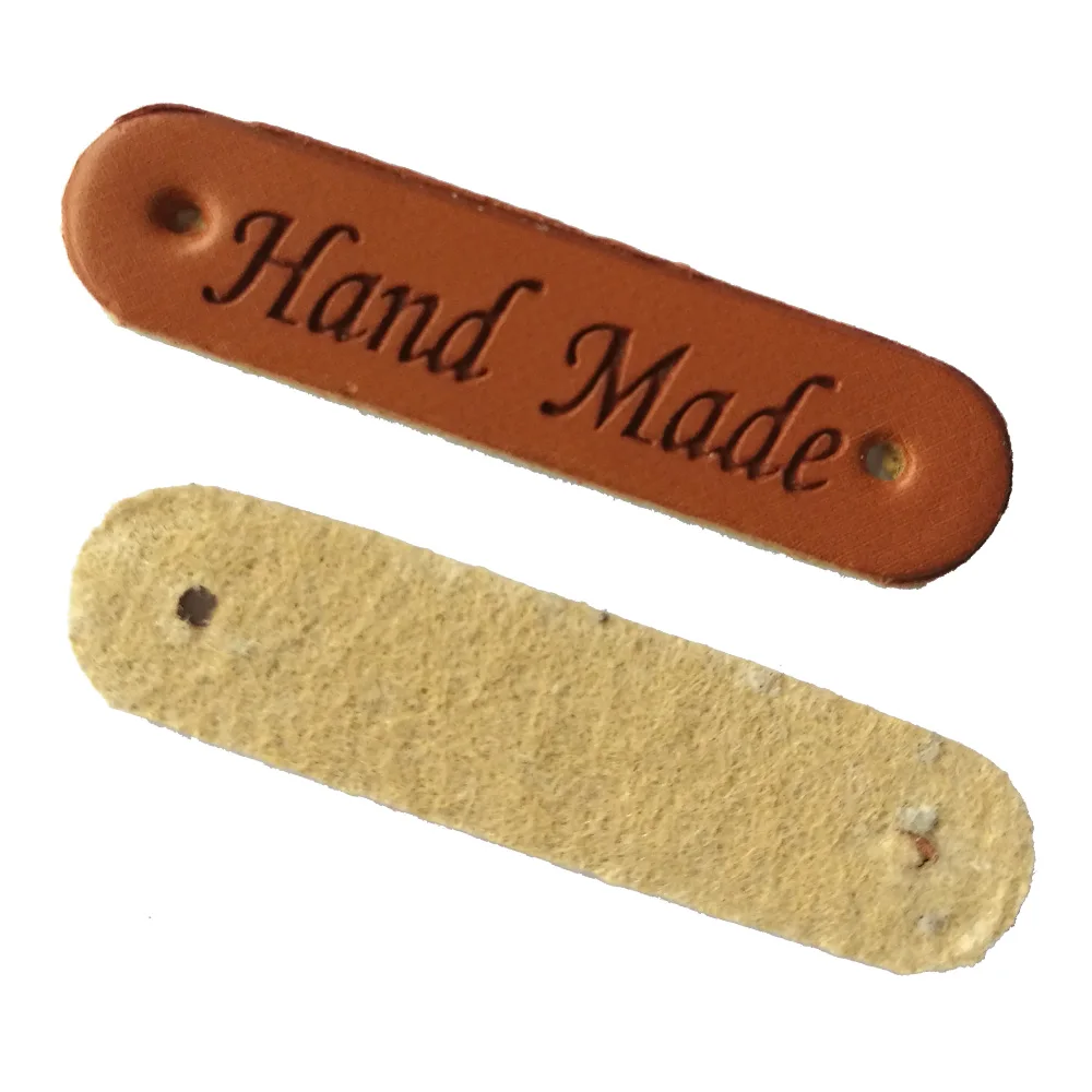 Leather Labels Clothing Labels Leather Tags Garment Labels Sewing Labels Diy Handmade Leather Clothing Labels For Hand Work Gift Bag Sewing Leather Tags Hand Made Skin Sewing Tags