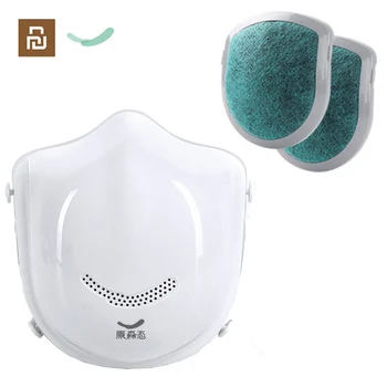 

Youpin Q5Pro Electric Protection Face Mask Anti-haze Sterilizing Dust Mask Provides Active Air Supply Electric Masks Respirator