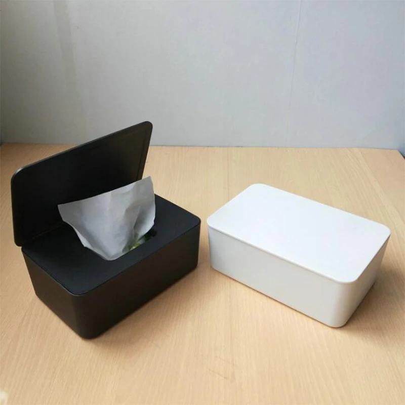 Wet Wipes Dispenser Tissue Holder Wet Tissue Box Holder Lid Wet