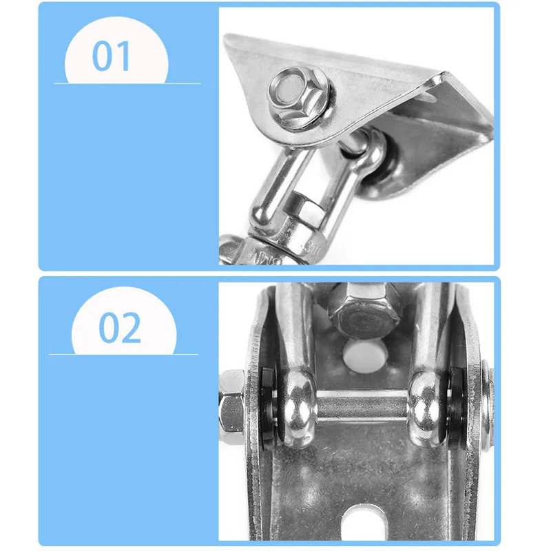 Swivel Hook 304 Stainless Steel Ceiling Hook For Hanging Hammock