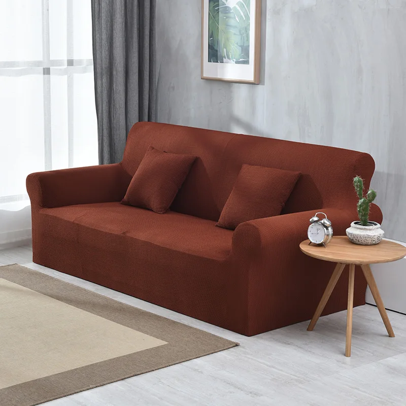 Slipcovers водоотталкивающий стрейч чехол для дивана утолщенный жаккардовый клетчатый чехол для дивана для гостиной мебель для питомцев протектор