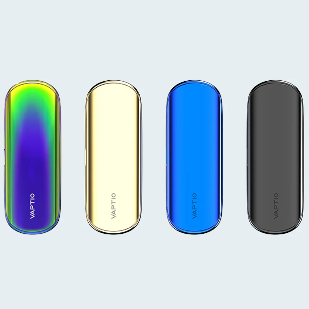 

Vape pod system Original Vaptio SLEEK Electronic cigarettes kits with Fresh UI Vaporizer & 400 mAh Built in Battery 1.5ml pod