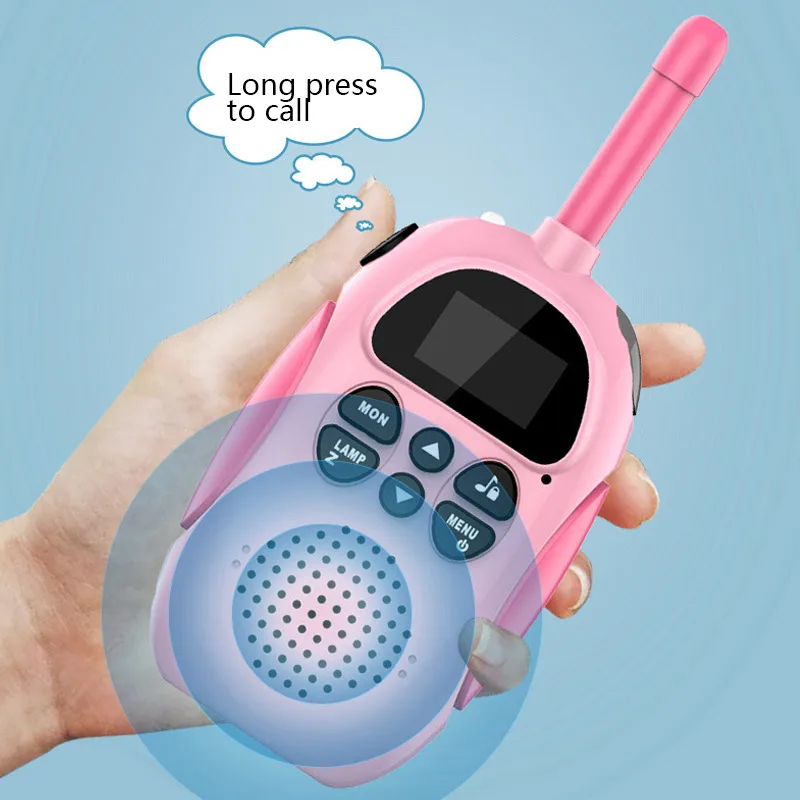 Dětské walkie-talkie, bezdrátový 3KM volat, USB nabíjení pro outdoorové parent-child interaktivní hraček