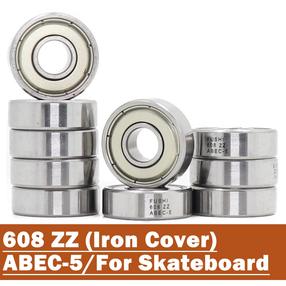 Подшипник 608ZZ 8x22x7 мм (10 шт.) ABEC-5 Миниатюрные шарикоподшипники 608 ZZ подшипник 608Z 2Z |
