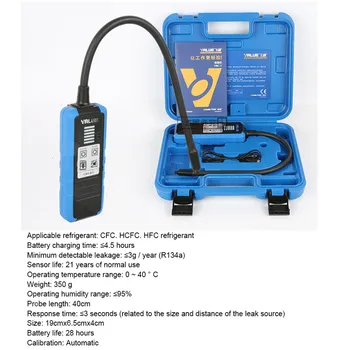 

VML-1 Leak Detector Refrigerant R22 / R410R32 Air Conditioner Halogen