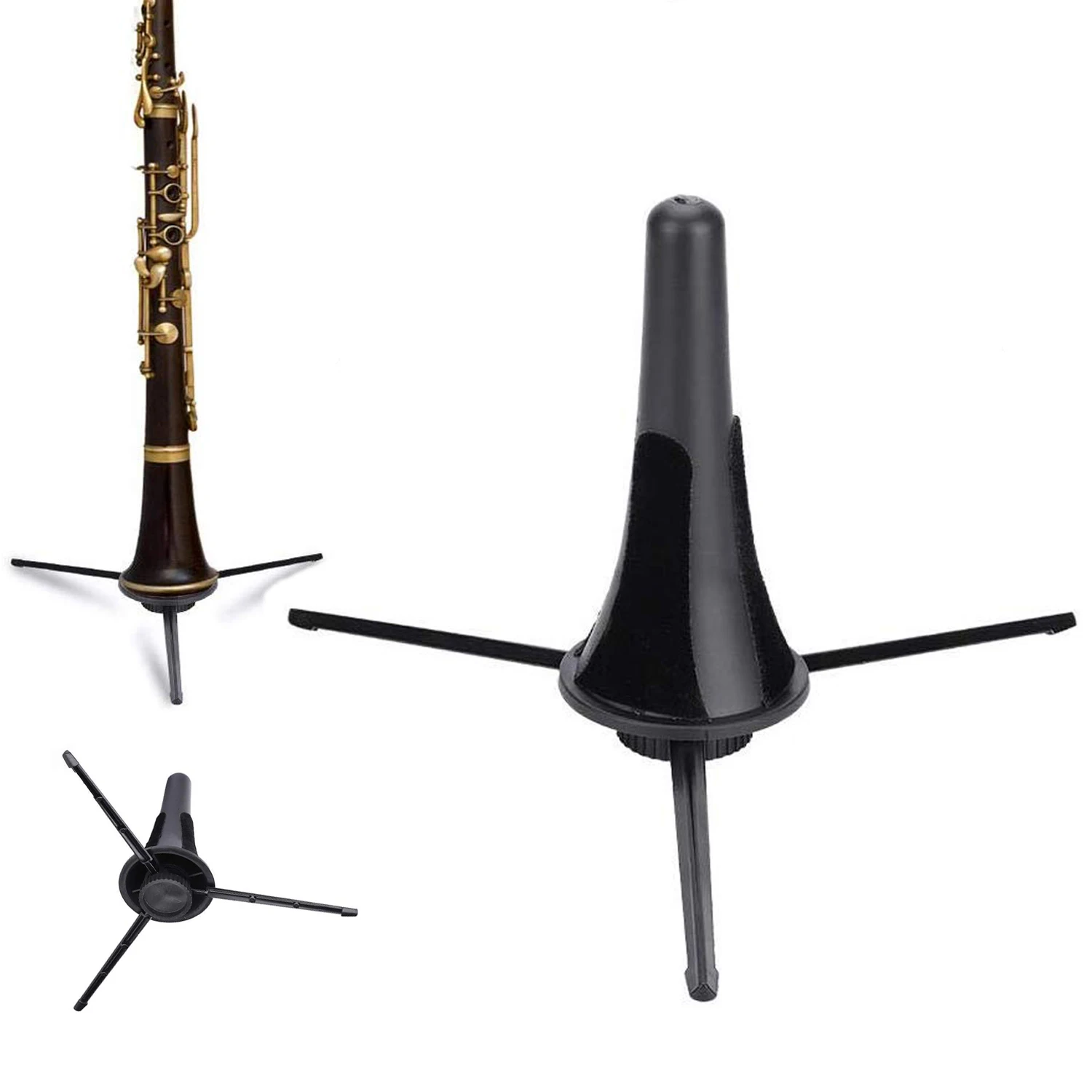 

Wind Instrument Tripod Portable Foldable Instrument Tripod Holder Stand For Oboe Flute Clarinet Sax Wind Instrument Bracket