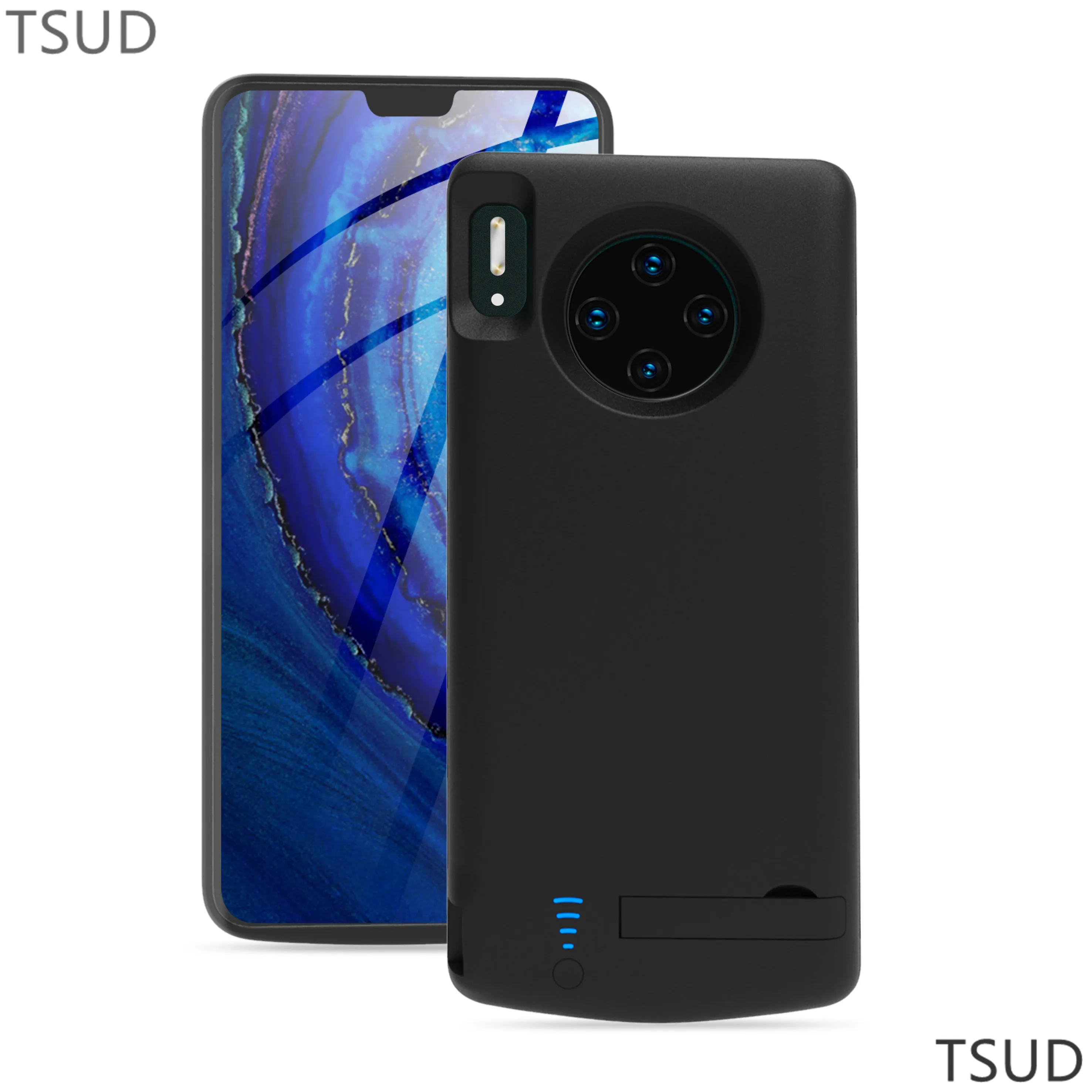 5000 мАч чехол для зарядного устройства для huawei mate 30 внешняя Портативная подставка держатель для зарядки аккумулятора для huawei mate 30 Роскошная