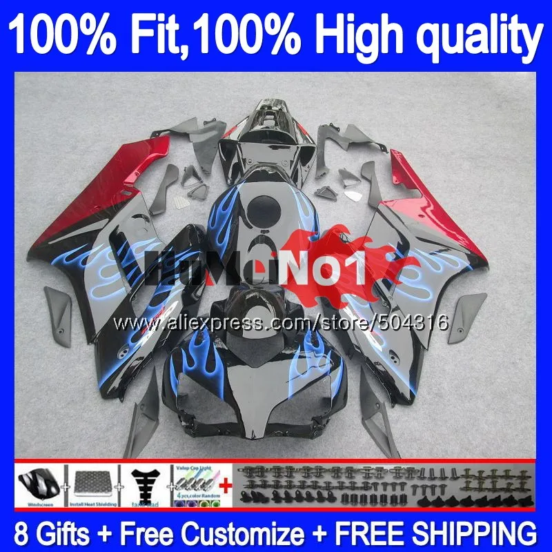 Инъекция OEM для HONDA CBR 1000RR 1000CC CBR1000 RR 04-05 Blue Flame 49MC.77 1000 CC 2004 2005 CBR1000RR 04 05 обтекатель |