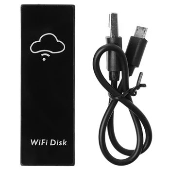 

WiFi Disk Memory Storage Box Hard Drive TF/MicroSD Card Card Reader File Sharing