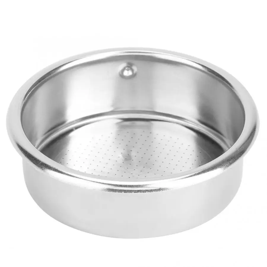 Coffee Filter 58mm Stainless Steel Single Layer Filter Bowl Basket