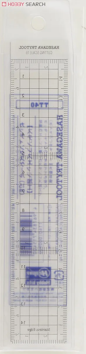 Hasegawa 71540 проба инструмент резки весы линейка 15 см нержавеющая TT40 пластиковая модель