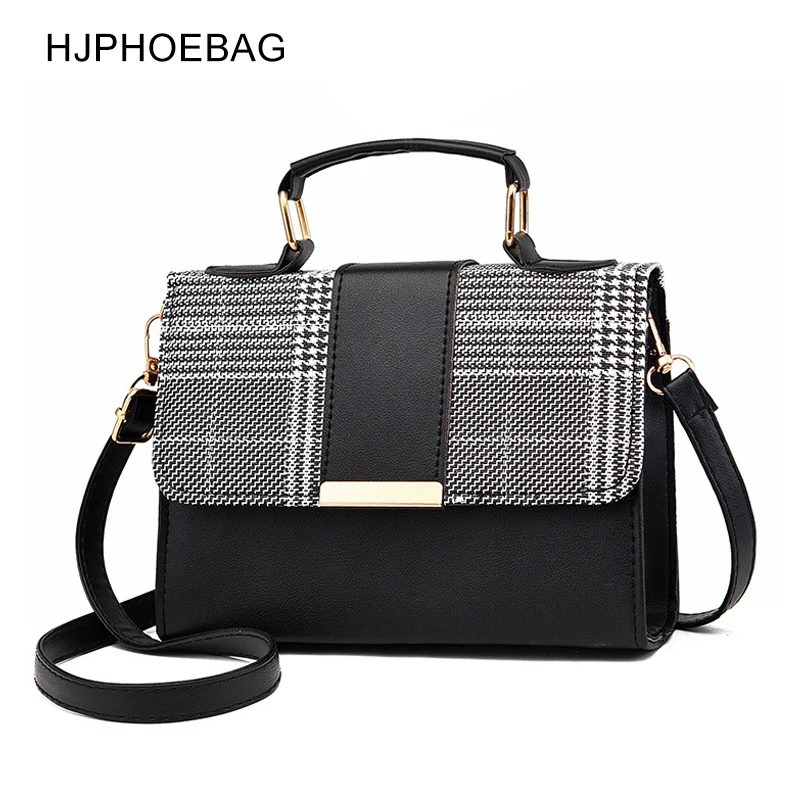 

HJPHOEBAG Fashionable small square bag crossbody bags for women plaid shoulder messenger bags tote bags high quality YC293