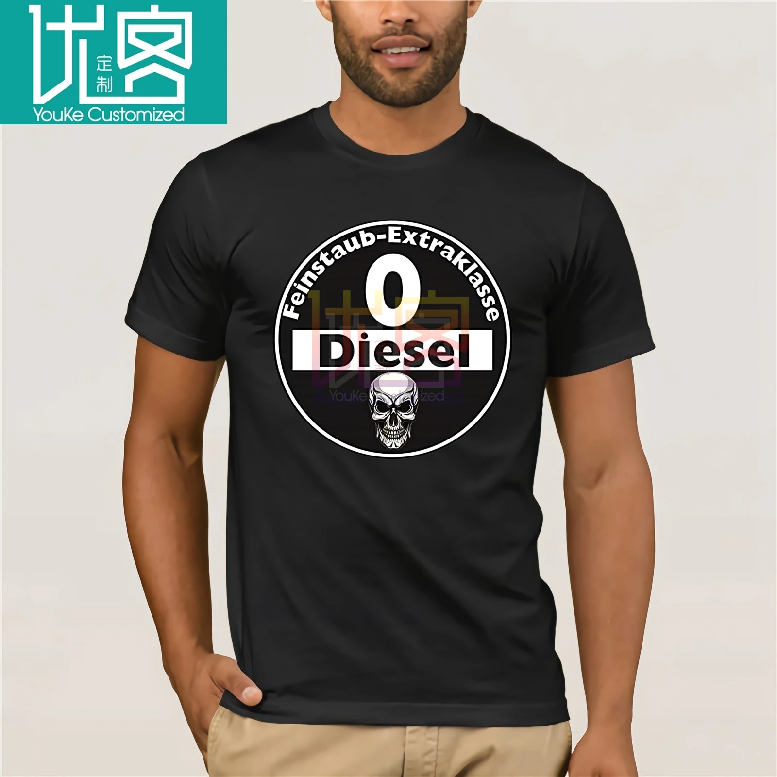 

2019 fashion brand t shirt Men s Diesel t shirt Print 100 cotton Euro Size S 3xl Unique Loose Casual Spring t shirt T shirt
