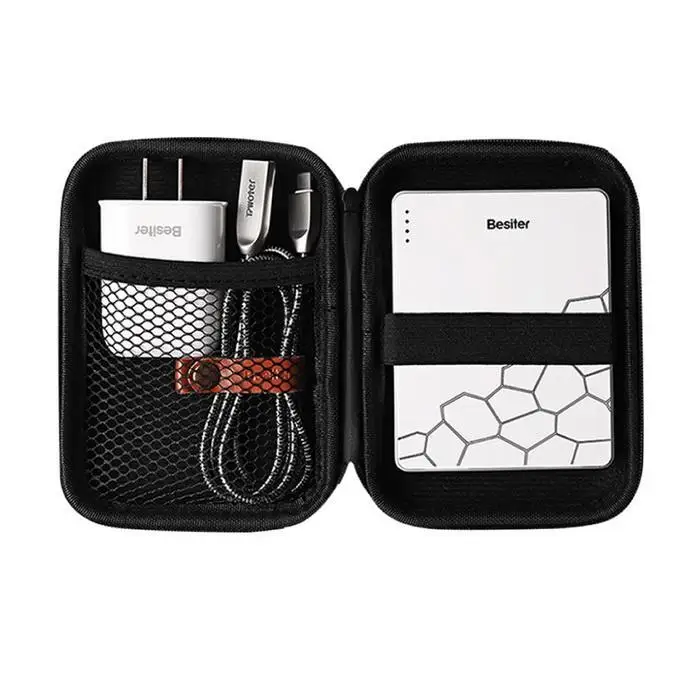 Fashion Mini Portable Creative Dual USB DC 5V 2A Output Power Set Bank Home, Office, Outdoor 6~8 Hours Charge