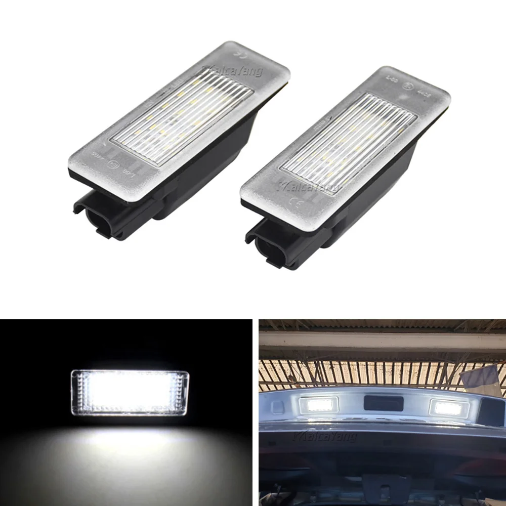 รูปสินค้า แผ่นป้ายไฟ LED สำหรับรถยนต์ Peugeot & Citroen